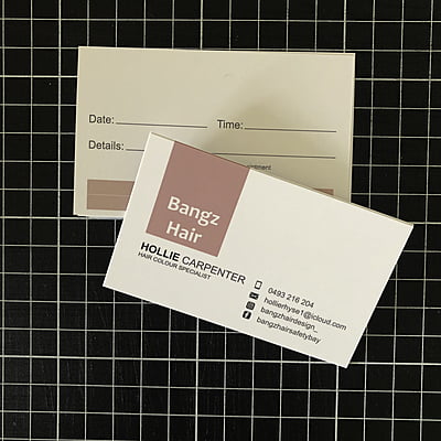 Business Cards (Sml Quantities)