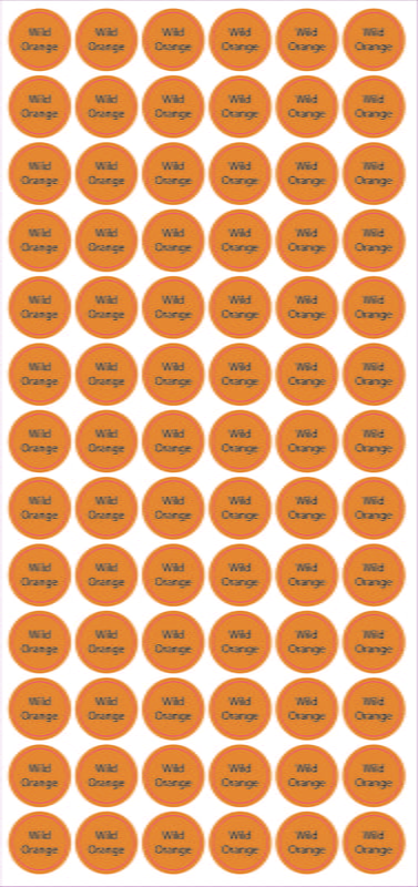 doTERRA Cap Labels | Single Oil doTERRA Cap Labels | Single Oil
